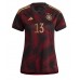 Tyskland Thomas Muller #13 Udebanetrøje Dame VM 2022 Kort ærmer